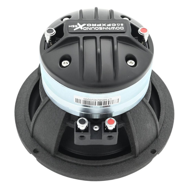 Down4Sound DOWN4SOUND CFX-PROx658H - 6.5" Carbon Fiber NEO 2-Way Full Range Pro Audio Coaxial Speaker - 200W RMS, 8 Ohm