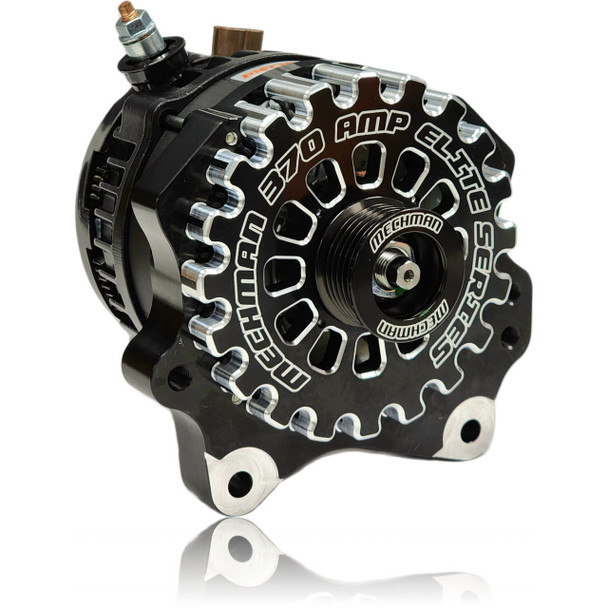 Mechman 370-Amp V-Mount High Output Alternator For SOHC Ford Modular Engines 