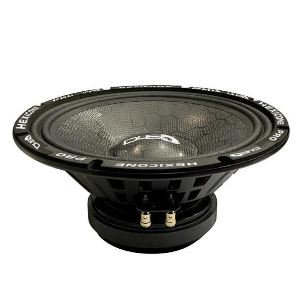 Down4Sound DOWN4SOUND Hexicone PRO 100 SS8  All SZN - 10" Carbon Fiber Pro Audio Speaker - 300W RMS, 8 Ohm