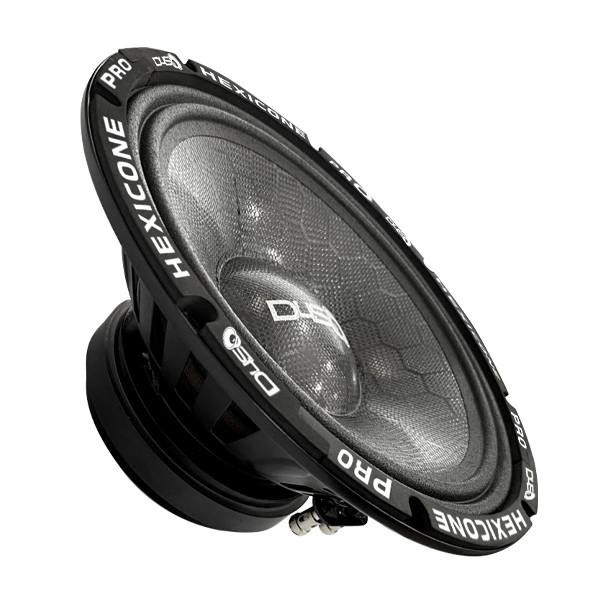 Down4Sound DOWN4SOUND Hexicone PRO 100 SS4 All SZN - 10" Carbon Fiber Pro Audio Speaker - 300W RMS, 4 Ohm