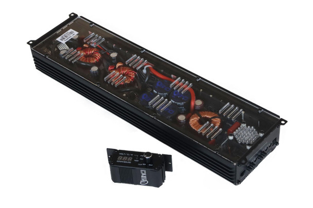 Down4Sound DOWN4SOUND MM3000KFD (MINI MAXX) - BLACK | 3000W RMS MINI FULL BRIDGE AMPLIFIER