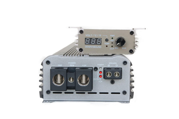 Down4Sound DOWN4SOUND MM3000KFD (MINI MAXX) - GRAY | 3000W RMS MINI FULL BRIDGE AMPLIFIER