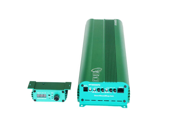 Down4Sound DOWN4SOUND MM3000KFD (MINI MAXX) - TEAL | 3000W RMS MINI FULL BRIDGE AMPLIFIER