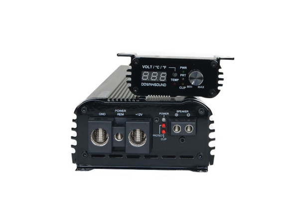 Down4Sound DOWN4SOUND MM3000KFD (MINI MAXX) - GLOSS BLACK | 3000W RMS MINI FULL BRIDGE AMPLIFIER