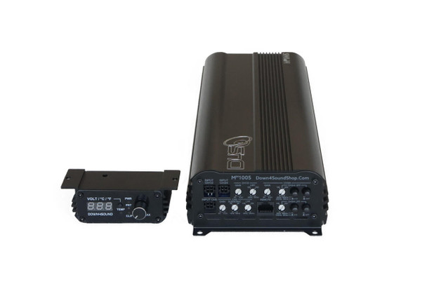 Down4Sound MM1005 (MINI MAXX) - BLACK |  1100W RMS MINI 5 CH Car Audio Amplifier