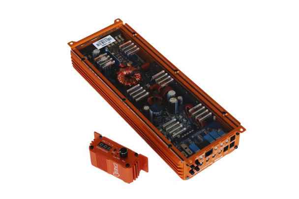 Down4Sound MM1005 (MINI MAXX) - ORANGE |  1100W RMS MINI 5 CH Car Audio Amplifier