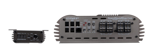 Down4Sound DOWN4SOUND EZYPWR 810  TITANIUM | 4000W RMS - 10 Channel Amplifier