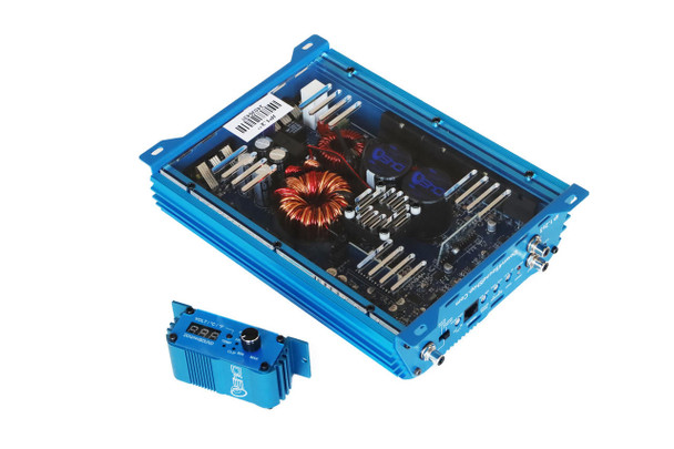 Down4Sound DOWN4SOUND JP1.2z3 BLUE | 1200W RMS - 4 2 1 ANY-OHM Amplifier