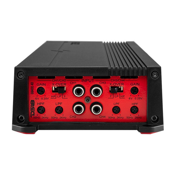 DS18 Audio GEN-X Full-Range Class D 4-Channel Amplifier 4 x 700 Watts Rms @ 4-ohm 