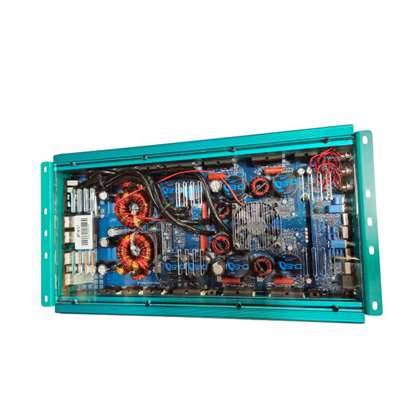 Down4Sound DOWN4SOUND JP454 TEAL | 4000W RMS - 4 CHANNEL AMPLIFIER