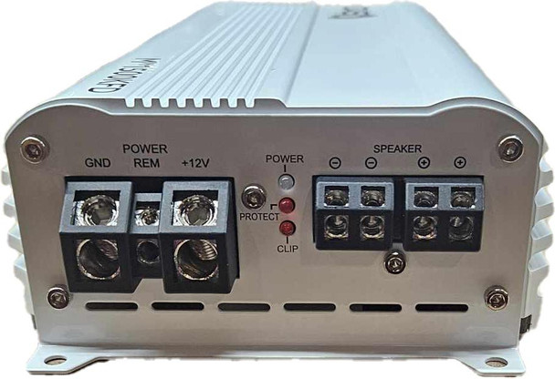 Down4Sound DOWN4SOUND MM1500KFD (MINI MAXX) - GLOSS WHITE | 1500W RMS MINI FULL BRIDGE AMPLIFIER