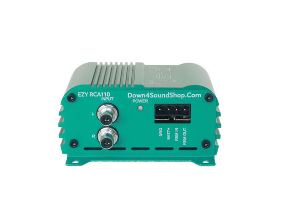 Down4Sound DOWN4SOUND - EZY RCA110 - TEAL - 1 in 10 out Powered RCA DISTRIBUTION
