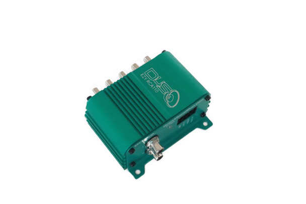 Down4Sound DOWN4SOUND - EZY RCA110 - TEAL - 1 in 10 out Powered RCA DISTRIBUTION