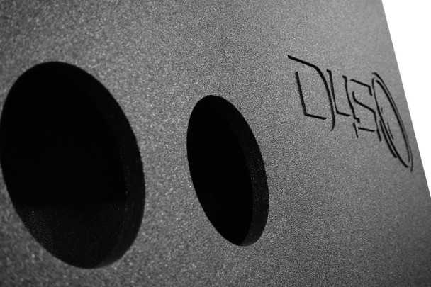 Down4Sound PRO-FAB 4 6.5 | Quad 6.5 Sub Box | 4x 6.5-Inch Ported Subwoofer Enclosure for 99-07 Chevy/GMC Crew Cab