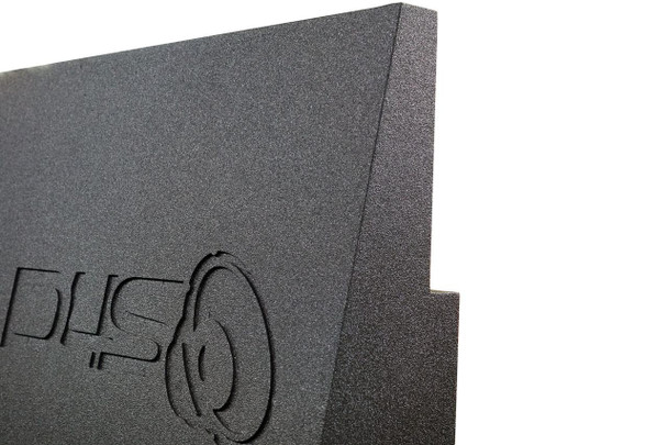 Down4Sound PRO-FAB 4 6.5 | Quad 6.5 Sub Box | 4x 6.5-Inch Ported Subwoofer Enclosure for 99-07 Chevy/GMC Crew Cab