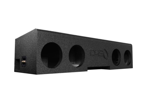  Down4Sound PRO-FAB 4-8 | 4 8-Inch Sub Box | Quad 8-Inch Ported Subwoofer Enclosure for 07-13 GM Crew Cab – Under Seat 