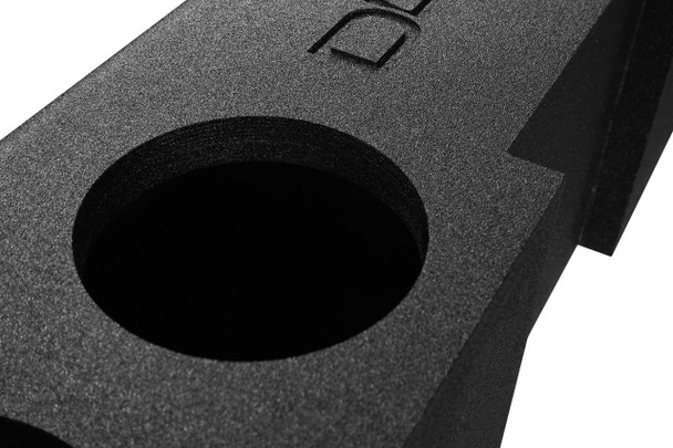 Down4Sound PRO-FAB 4-8 | 4 8-Inch Sub Box | Quad 8-Inch Ported Subwoofer Enclosure for 07-13 GM Crew Cab – Under Seat