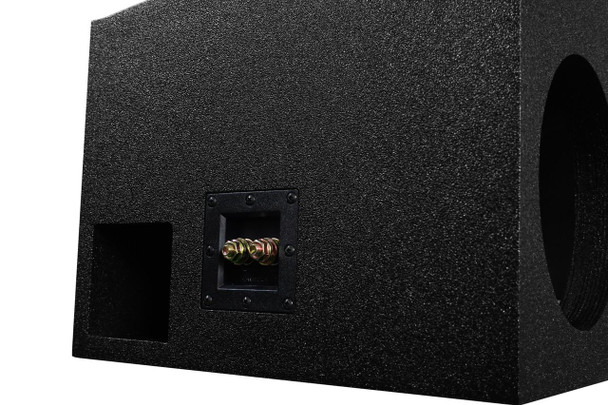 Down4Sound PRO-FAB 4-8 | 4 8-Inch Sub Box | Quad 8-Inch Ported Subwoofer Enclosure for 07-13 GM Crew Cab – Under Seat 