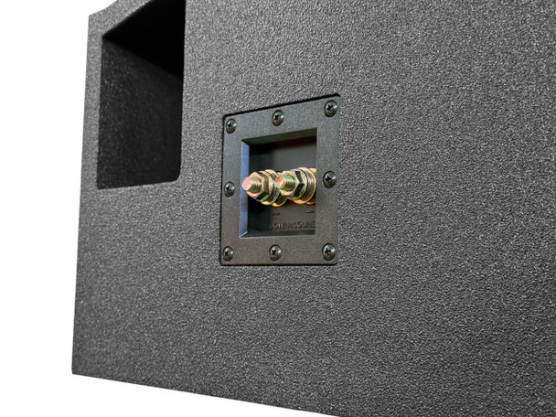 Down4Sound PRO-FAB - Birch - 4x 8-Inch Ported Subwoofer Enclosure - 99-07 GM/Chevy Extended Cab – 2.5-Inch Seat Lift Required