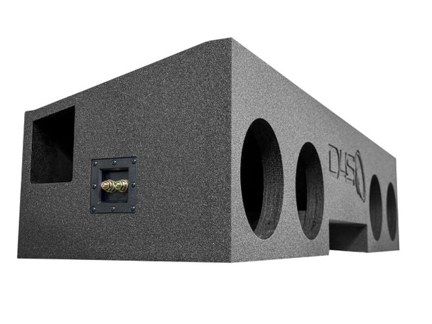  Down4Sound PRO-FAB - Birch - 4x 8-Inch Ported Subwoofer Enclosure - 99-07 GM/Chevy Extended Cab – 2.5-Inch Seat Lift Required 