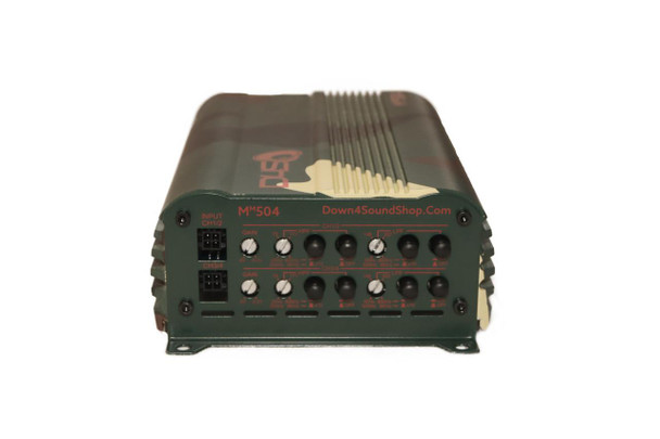 Down4Sound DOWN4SOUND MM504 (MINI MAXX) - CAMO | 300W RMS MINI 4 CH CAR AUDIO AMPLIFIER