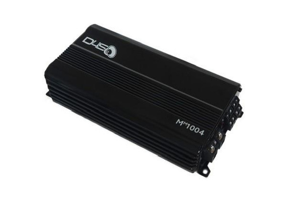 Down4Sound DOWN4SOUND MM1004 (MINI MAXX) - BLACK GLOSS | 700W RMS MINI 4 CH CAR AUDIO AMPLIFIER 