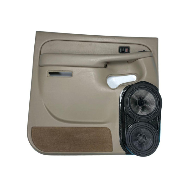 DOWN4SOUND PODS DOWN4SOUND Single 8" and Single 6.5" Speaker Pods for the Rear Door of a 00-06 GM Full Size Truck Full Size Rear Door 