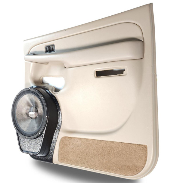 DOWN4SOUND PODS DOWN4SOUND Single 10" Speaker Pods for the Rear Door of a 00-06 GM Full Size Truck Full Size Rear Door 