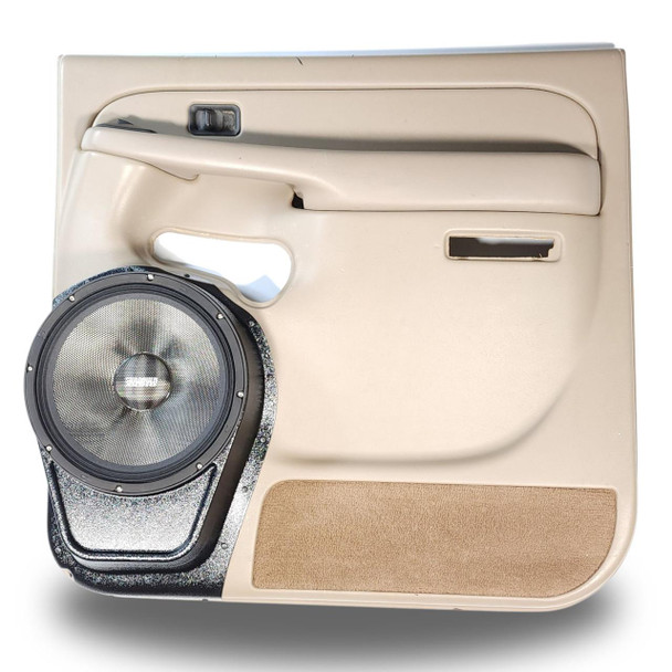 DOWN4SOUND PODS DOWN4SOUND Single 10" Speaker Pods for the Rear Door of a 00-06 GM Full Size Truck Full Size Rear Door 