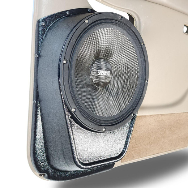 DOWN4SOUND PODS DOWN4SOUND Single 10" Speaker Pods for the Rear Door of a 00-06 GM Full Size Truck Full Size Rear Door 