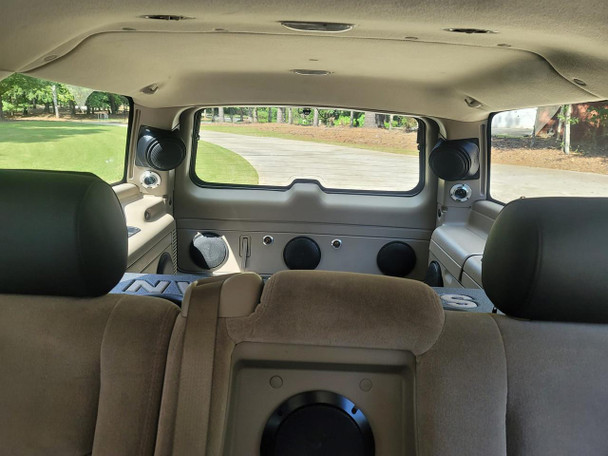 DOWN4SOUND PODS DOWN4SOUND Single 6.5" Speaker Pods for the Rear D-Pillar of a 00-06 GM Full Size Truck SUV