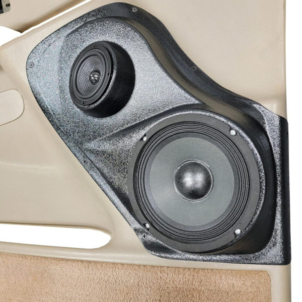 DOWN4SOUND PODS DOWN4SOUND Single 6.5" and Single 3.5" Speaker Pods for the Front Door of a 00-06 GM Full Size Truck