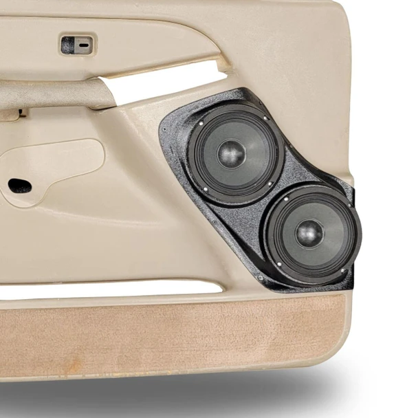 DOWN4SOUND PODS DOWN4SOUND Dual 6.5" Speaker Pods for the Front Door of a 00-06 GM Full Size Truck