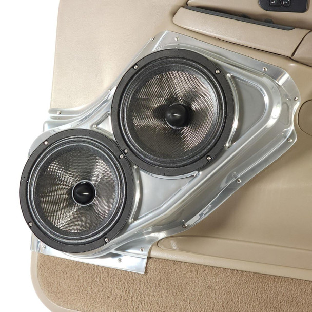 DOWN4SOUND PODS DOWN4SOUND Dual 8" Speaker Pods for the Front Door of a 00-06 GM Full Size Truck 