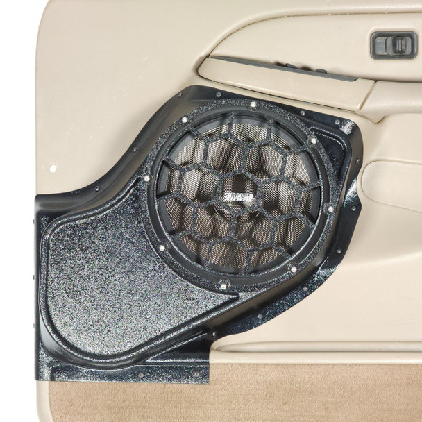 DOWN4SOUND PODS DOWN4SOUND Single 10" Speaker Pods for the Front Door of a 00-06 GM Full Size Truck 