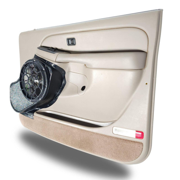 DOWN4SOUND PODS DOWN4SOUND Single 10" Speaker Pods for the Front Door of a 00-06 GM Full Size Truck 