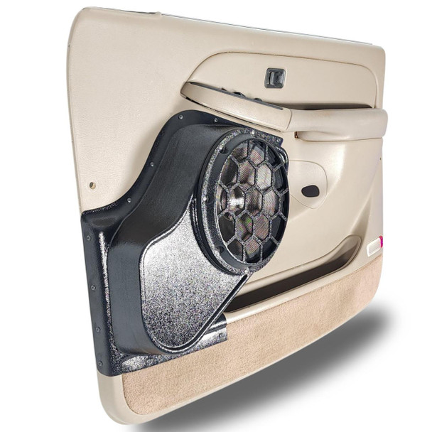 DOWN4SOUND PODS DOWN4SOUND Single 10" Speaker Pods for the Front Door of a 00-06 GM Full Size Truck 