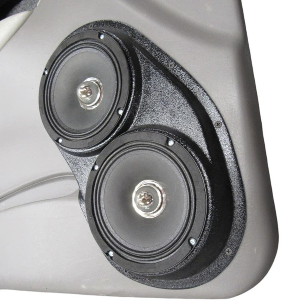 DOWN4SOUND PODS DOWN4SOUND Dual 6.5" Speaker Pods for the Front Door of a 02-09 Chevrolet Trailblazer SUV