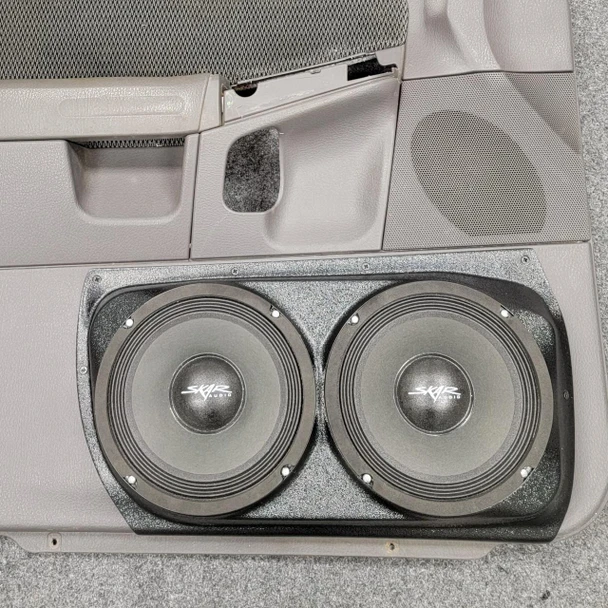 DOWN4SOUND PODS DOWN4SOUND Dual 8" Speaker Pods for the Front Door of a 02-05 Ford Explorer