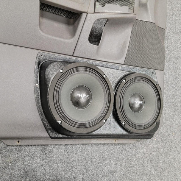 DOWN4SOUND PODS DOWN4SOUND Dual 8" Speaker Pods for the Front Door of a 02-05 Ford Explorer 