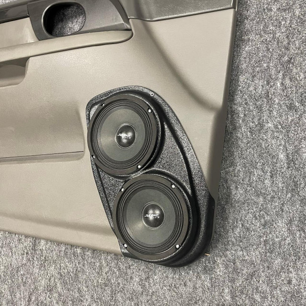 DOWN4SOUND PODS DOWN4SOUND Dual 6.5" Speaker Pods for the Front Door of a 02-09 GMC Envoy SUV 