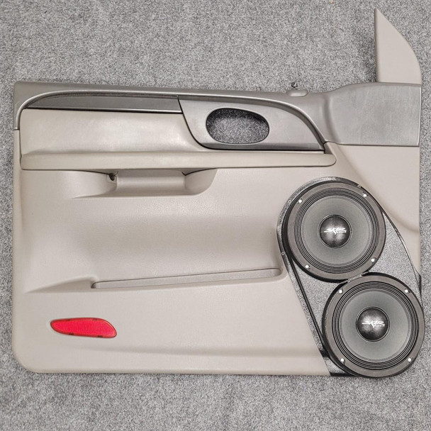 DOWN4SOUND PODS DOWN4SOUND Dual 8" Speaker Pods for the Front Door of a 02-09 GMC Envoy SUV