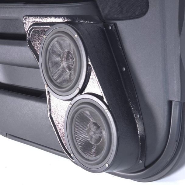 DOWN4SOUND PODS DOWN4SOUND Dual 6.5" Speaker Pods for the Front Door of a 02-06 Honda CRV 4 Door