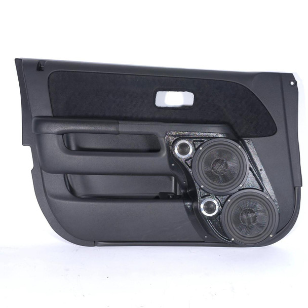 DOWN4SOUND PODS DOWN4SOUND Dual 6.5" and Dual Tweeter Speaker Pods for the Front Door of a 02-06 Honda CRV 4 Door 