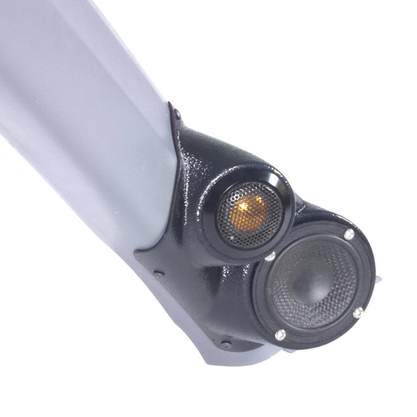 DOWN4SOUND PODS DOWN4SOUND Single 3.5" and Single Tweeter Speaker Pods for the A-Pillar of a 02-06 Honda CRV 4 Door