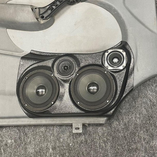 DOWN4SOUND PODS DOWN4SOUND Dual 6.5" and Dual 3.5" Speaker Pods for the Front Door of a 03-09 Dodge Sprinter