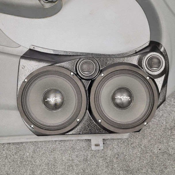 DOWN4SOUND PODS DOWN4SOUND Dual 8" and Dual Tweeter Speaker Pods for the Front Door of a 03-09 Dodge Sprinter