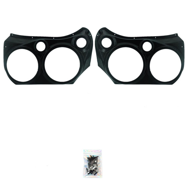 DOWN4SOUND PODS DOWN4SOUND Dual 8" and Dual Tweeter Speaker Pods for the Front Door of a 03-09 Dodge Sprinter