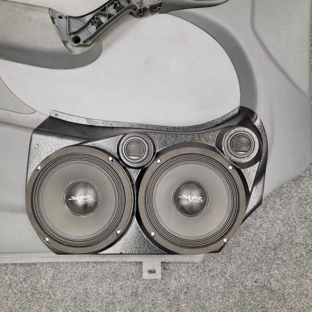DOWN4SOUND PODS DOWN4SOUND Dual 8" and Dual Tweeter Speaker Pods for the Front Door of a 03-09 Dodge Sprinter 