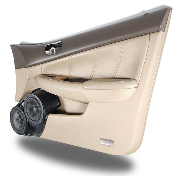 DOWN4SOUND PODS DOWN4SOUND Dual 6.5" Speaker Pods for the Front Door of a 03-07 Honda Accord 4 Door